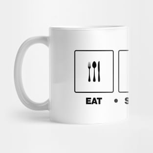 Eat Sleep Dota Mug